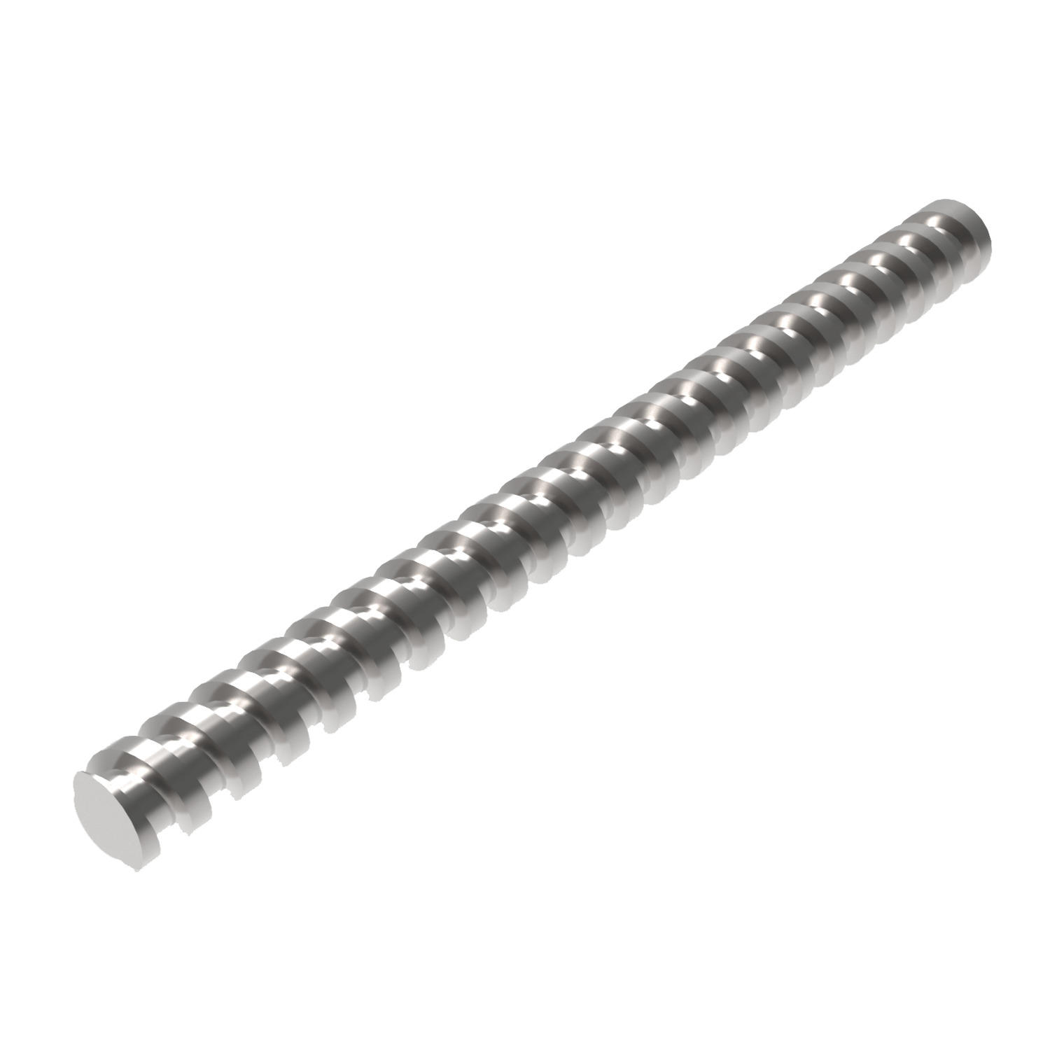 Ball Screws Ball screws from 16 to 80mm diameter with a range of leads, normally supplied with flanged nuts or cylindrical nuts. We stock lengths of up to 3m but can cut to size/machine the screw ends on request.
