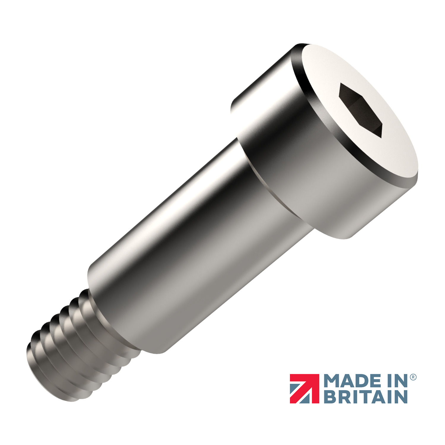 Inch Shoulder Screws - Cap Head Our popular stainless steel shoulder screws are also available with imperial (inch) dimensions.