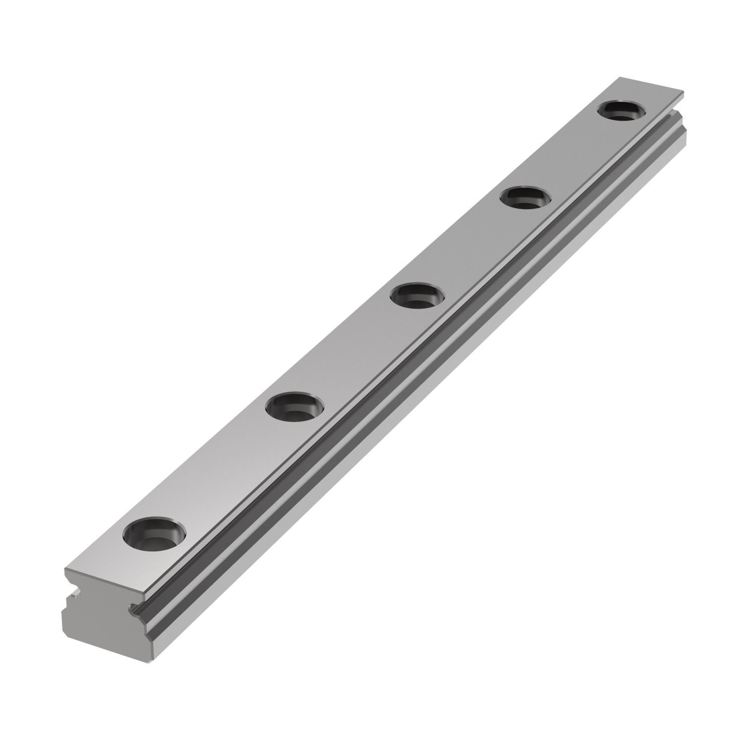 3mm Miniature Linear Rail 3mm standard width miniature linear rails. Corrosion resistant hardened stainless steel. Supplied with special low profile hex screws.
