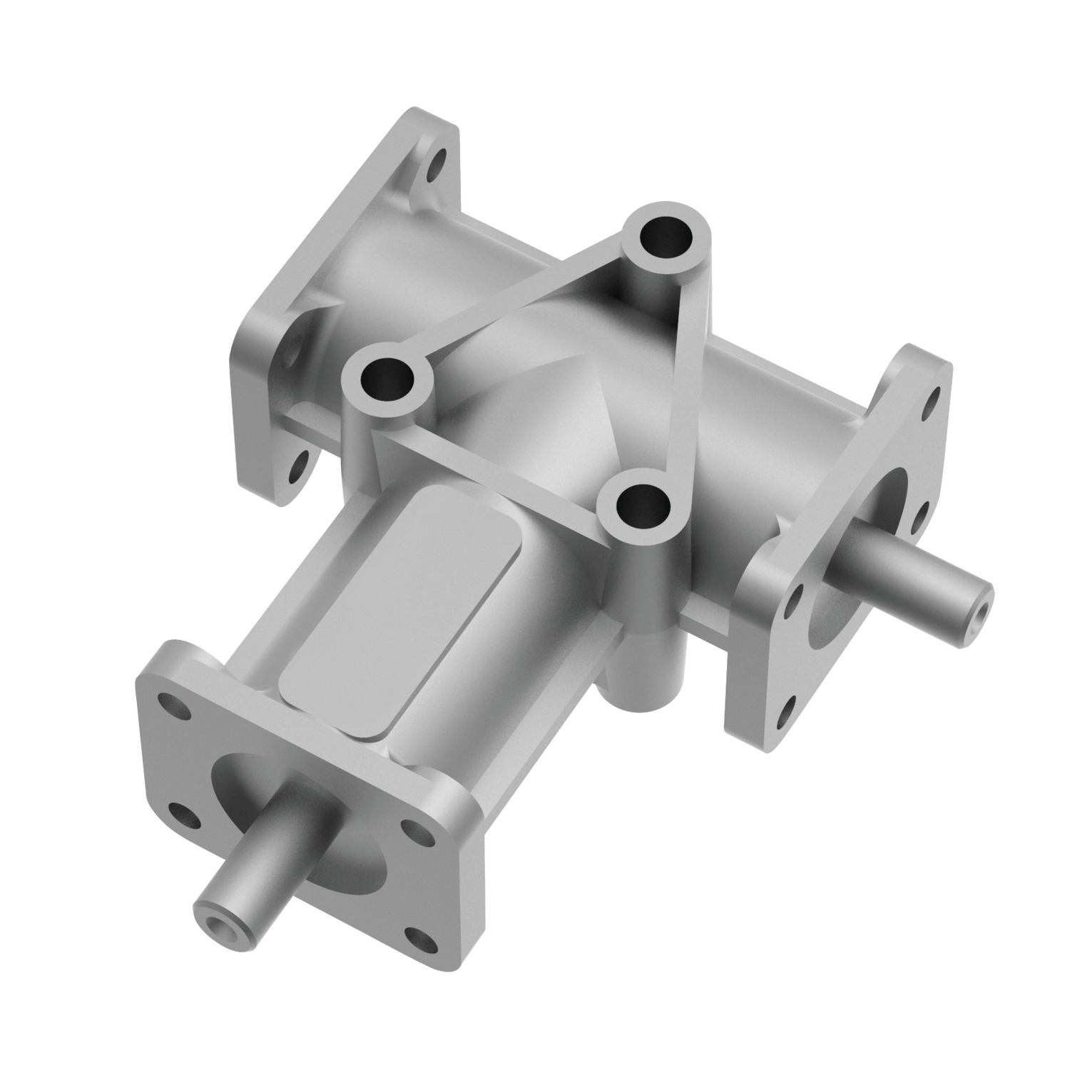 Two Shaft Gear Boxes Two shaft right angle gear boxes in sizes up to Ø24 shafts. Made from lightweight aluminium alloy housing with hollow shaft versions also available.