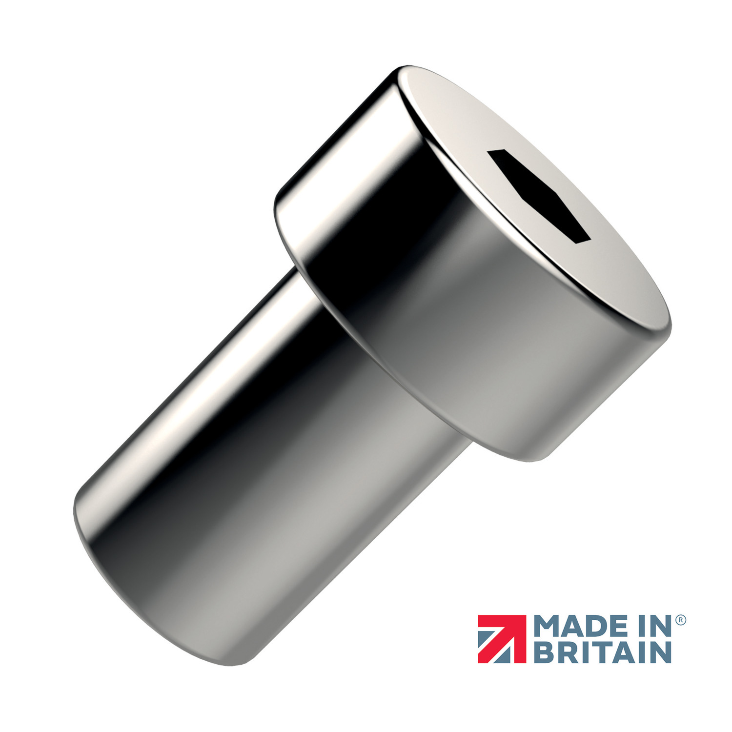 Shoulder Nuts - Cap Head New to our range, socket shoulder nuts in AISI 303 stainless steel. Also available in AISI 316 stainless steel.