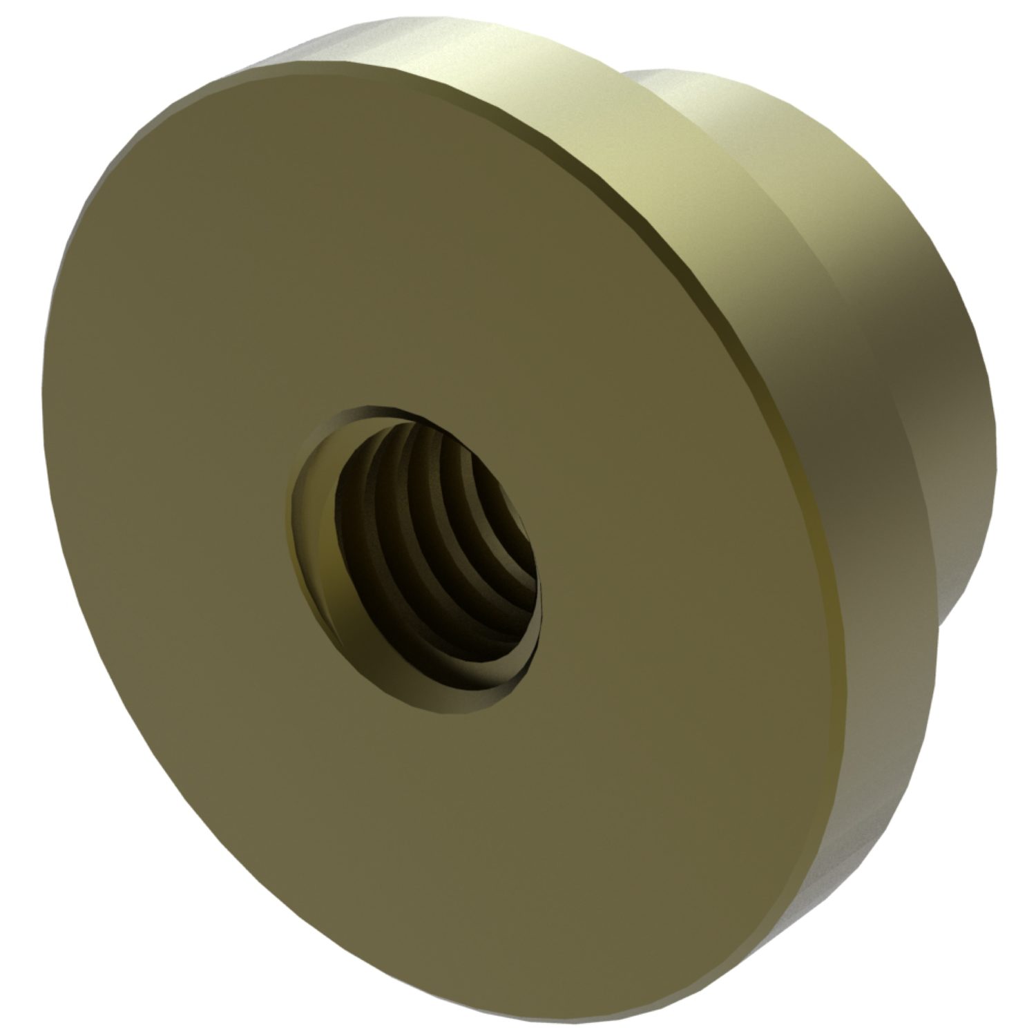 Plain Flanged Bronze Nuts Plain flanged bronze lead screw nuts - for trapezoidal threads.