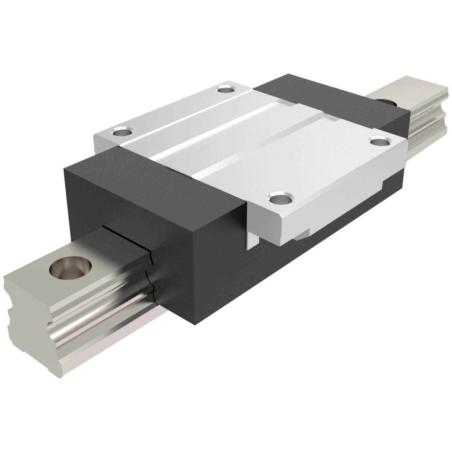 Aluminium Guideways Our anodised aluminium linear guides offer a 60% weight reduction over standard steel or stainless steel. They contain hardened stainless steel raceways for added durability. 15, 20 and 25mm versions available. Compatible with standard carriages (e.g. L1016.F) or special aluminium carriages L1018.F and L1018.U.