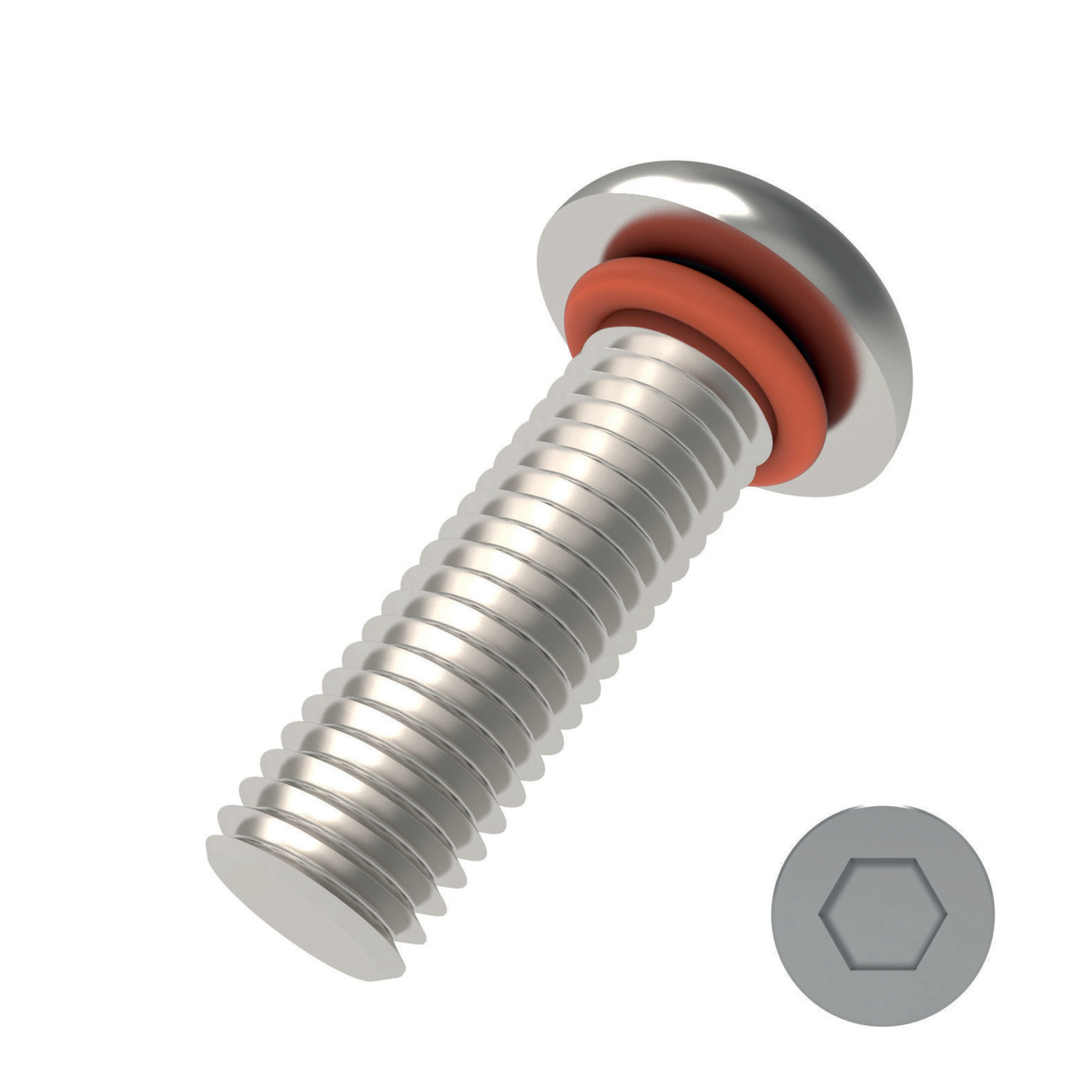 P0174 - Button Head Seal Screws