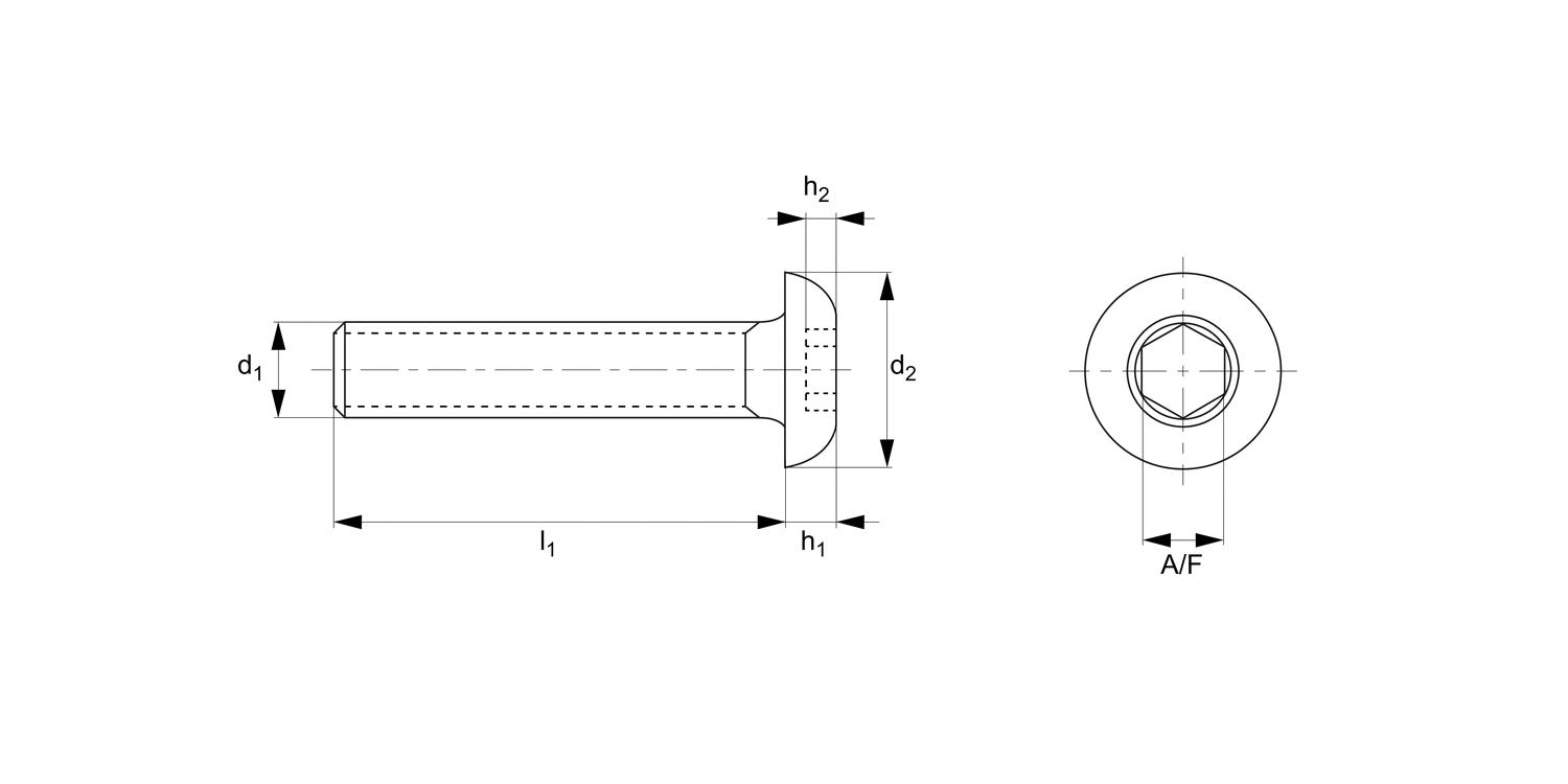 P0210.A4 Socket Button Screws