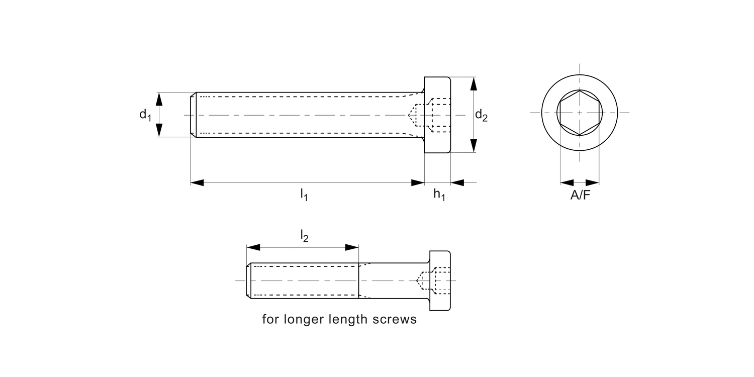P0205.A4 Low Head Cap Screws
