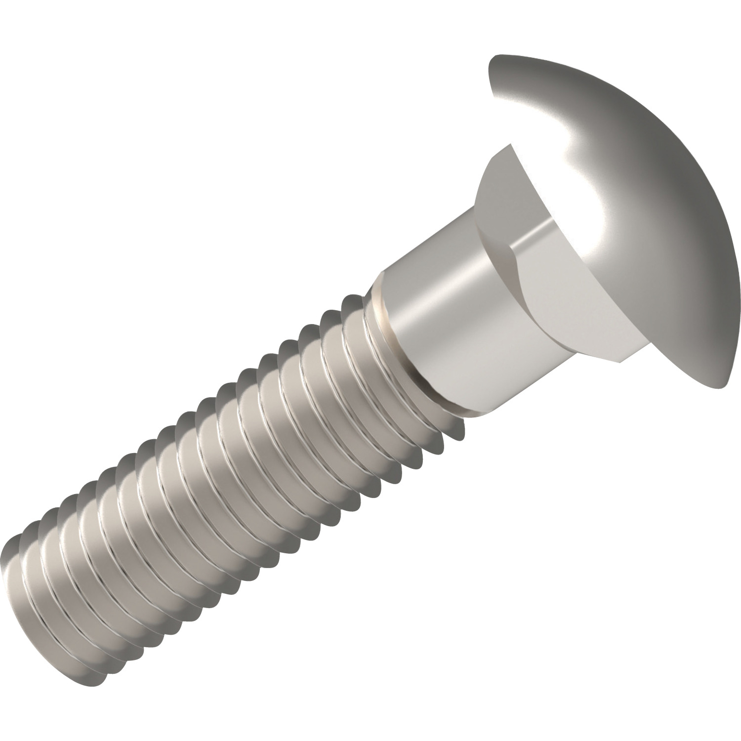 P0265.ZP Carriage Bolts - Partial Thread