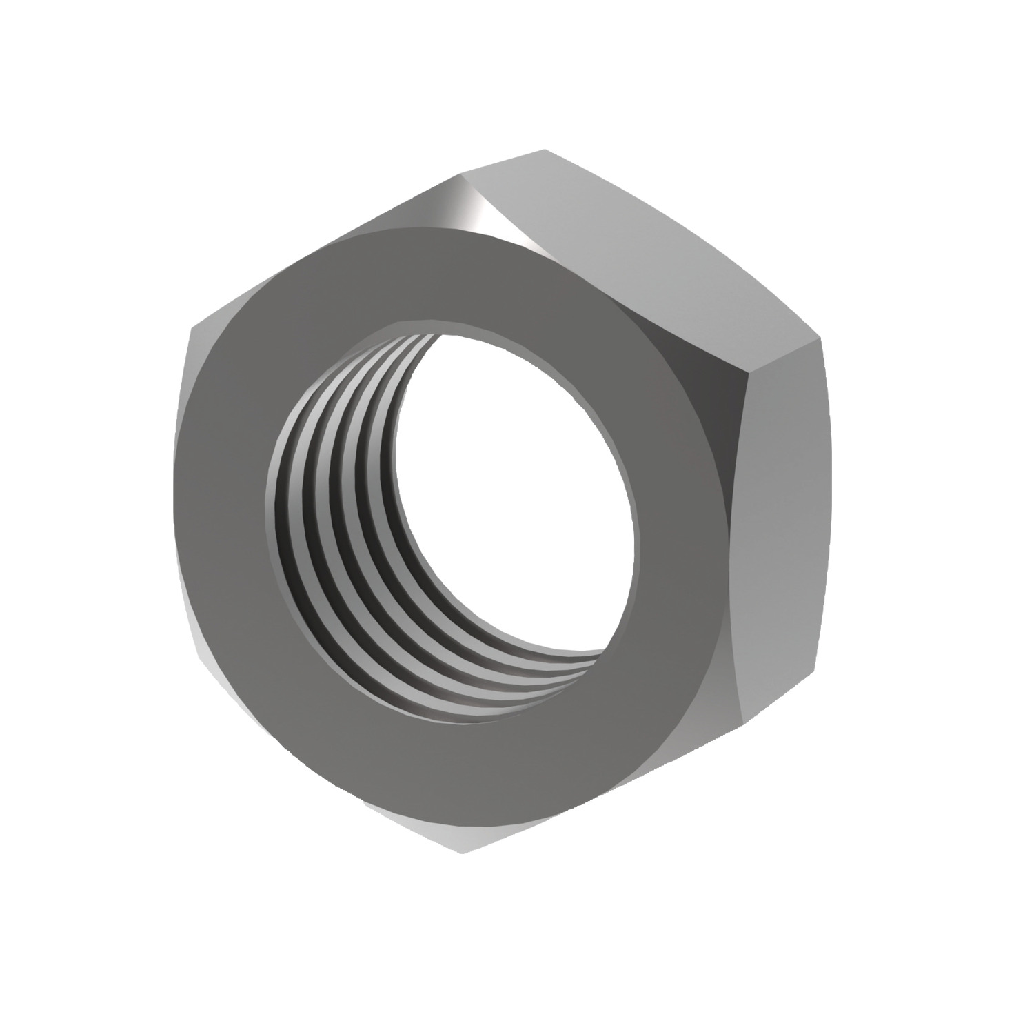 Lock Nuts Fine Thread Lock nuts (half nuts) to DIN 439. Standard coarse pitch, steel self-colour. M8 to M56.