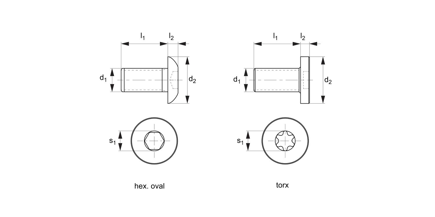 L1970.S Fixing screws