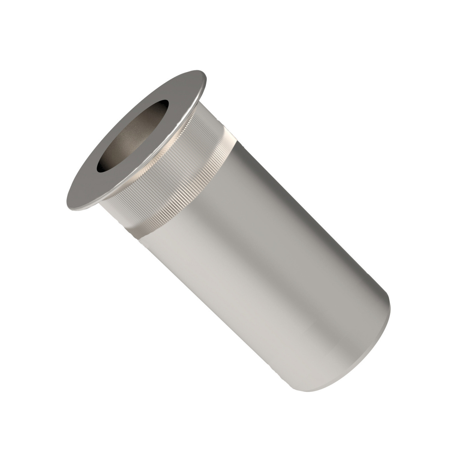 P0820.ZP - Flange Head Knurled Insert Nuts