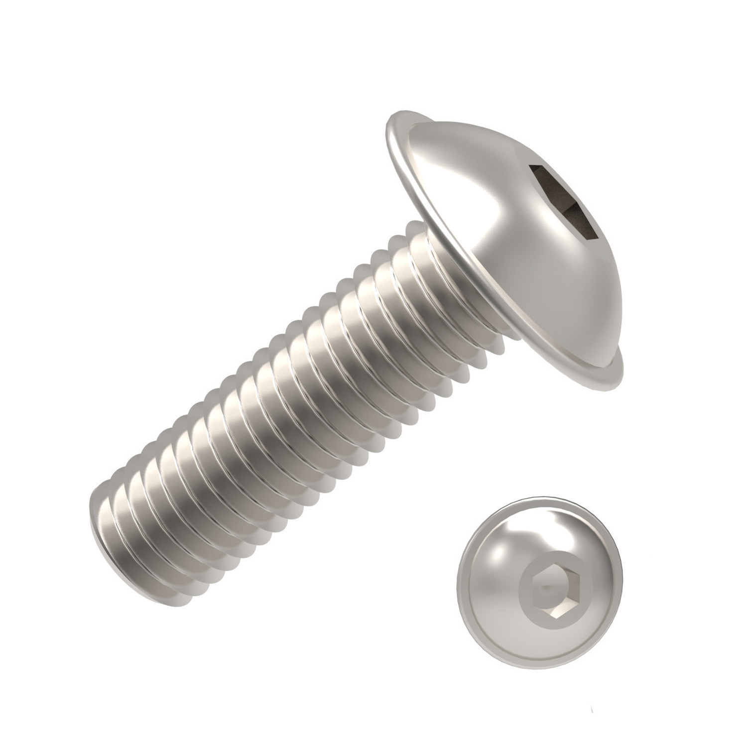 P0214.ZP Flanged Button Screws