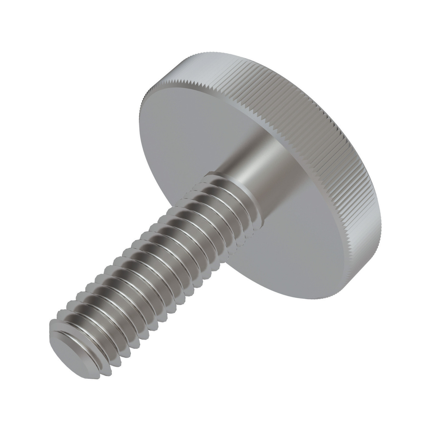 P0405.SS - Flat Knurled Thumb Screws