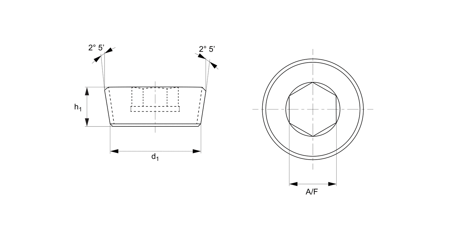 P0184.NL Blanking Plugs - Level Seal