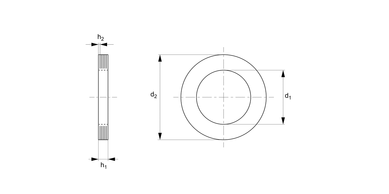 P0344.BR Laminated Shim Spacers