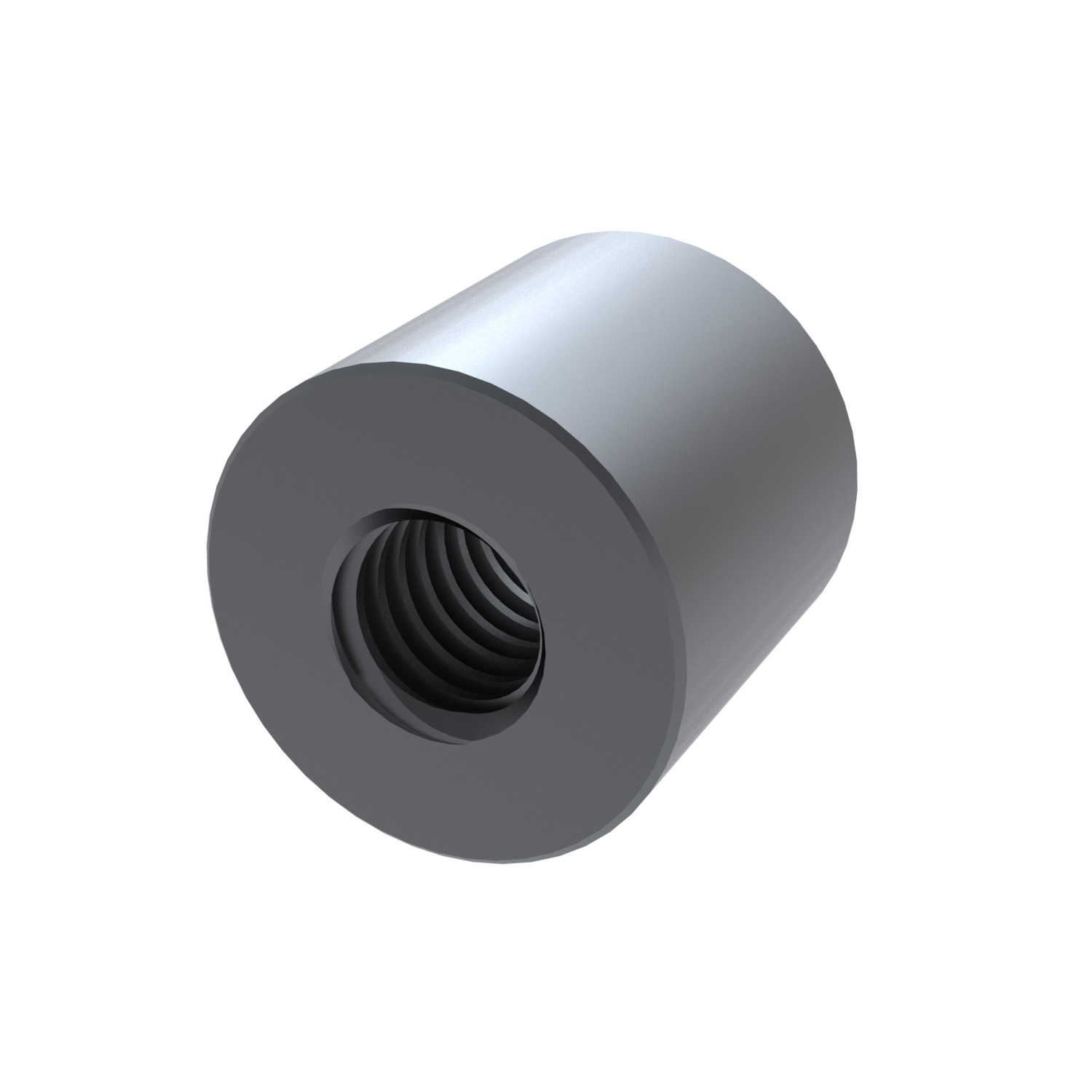 L1339.R14-06 Cylindrical steel nut right hand Ø14x06 EC:20149420 WG:05063055193054