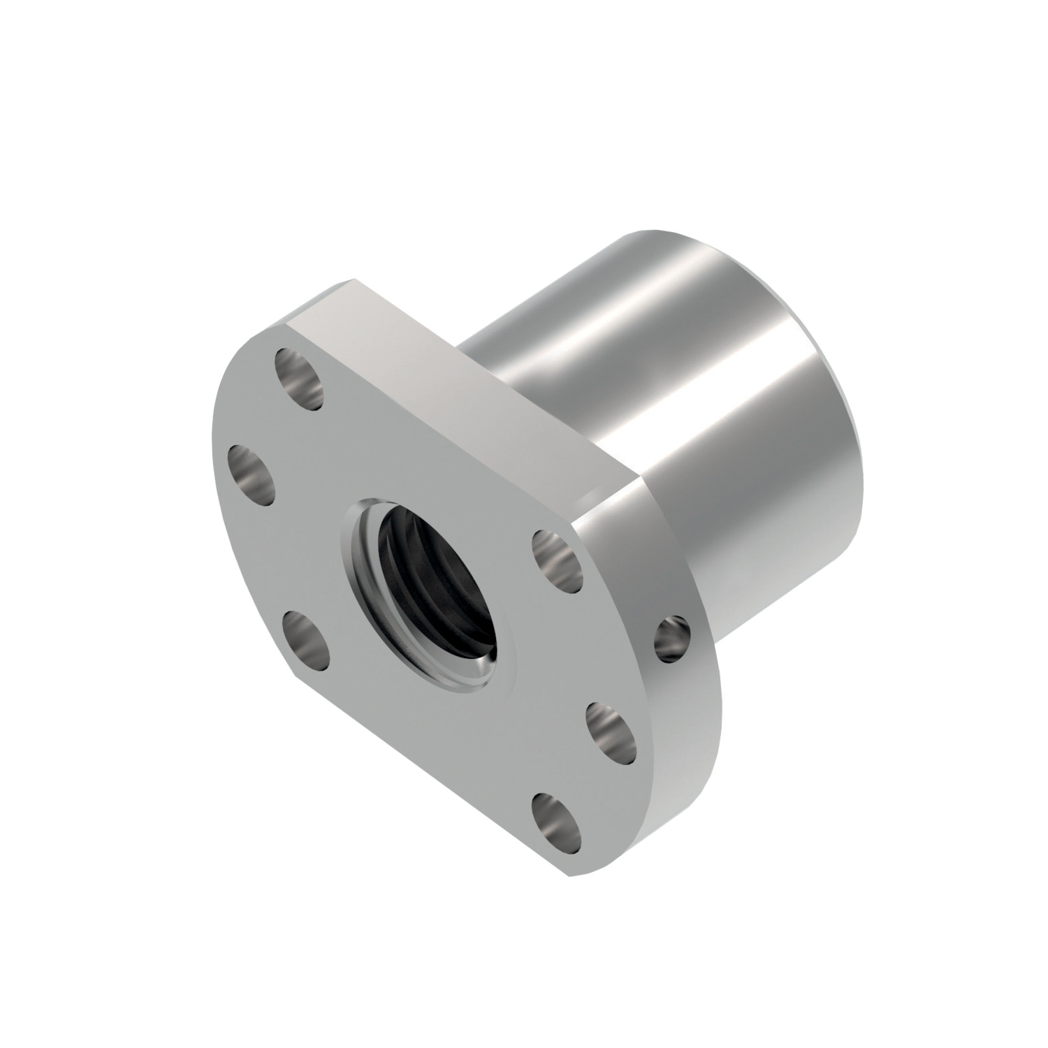 L1370.L - Left Hand Flanged Ball Nuts