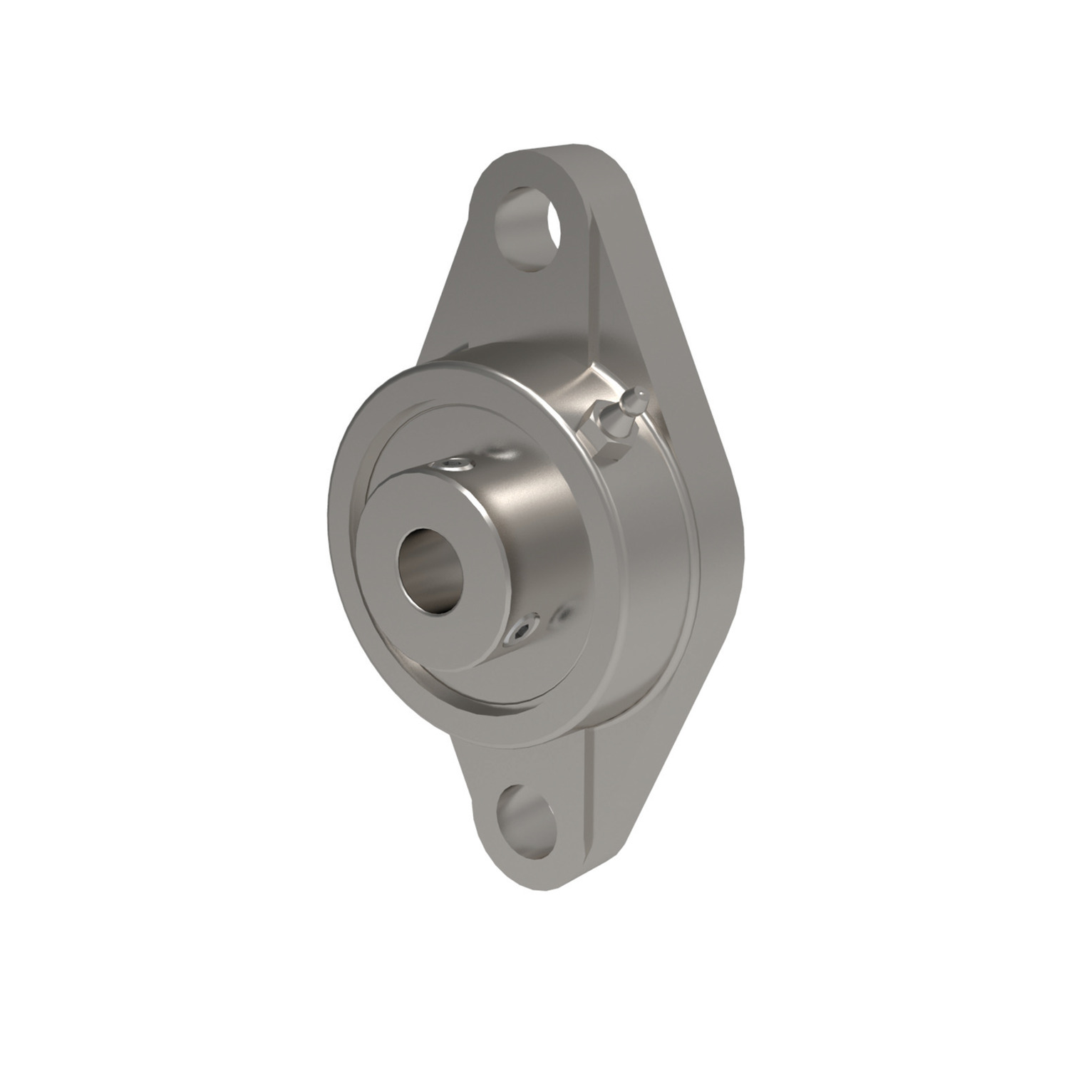 L1873.025 Two-bolt flanged units Ø25, A2 stanless 