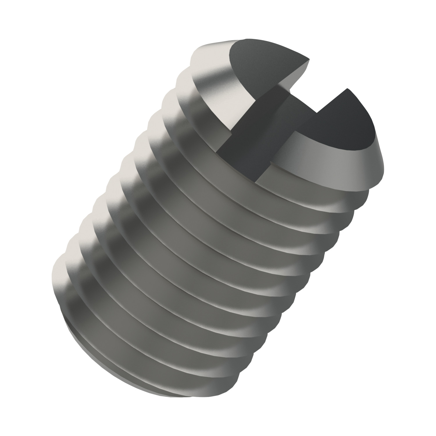 P0277.A4 - Slotted Set Screws Flat Point