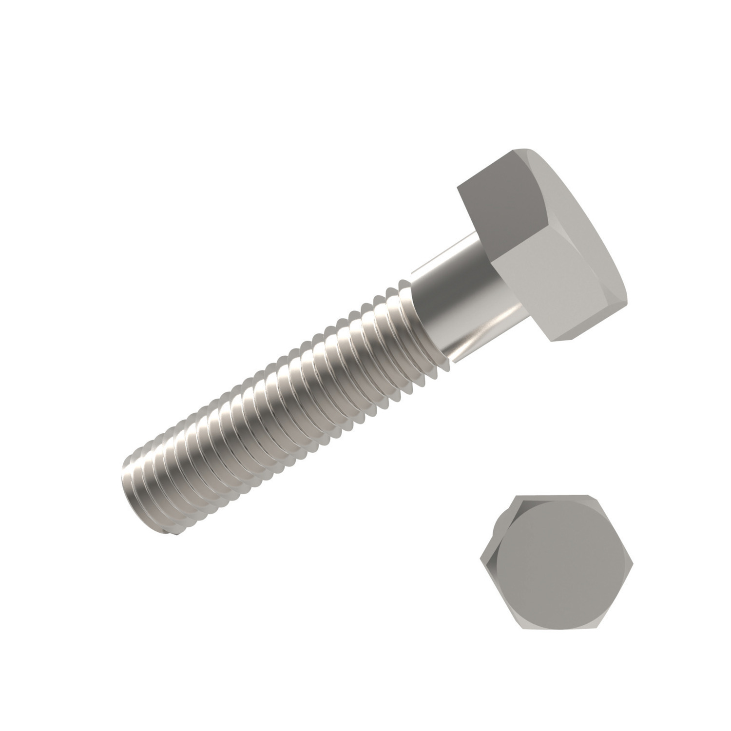 Hexagon Head Bolts A2 stainless steel hexagon head bolts. Manufactured to DIN 931 / ISO 4014. Sizes range from M5 to M36.