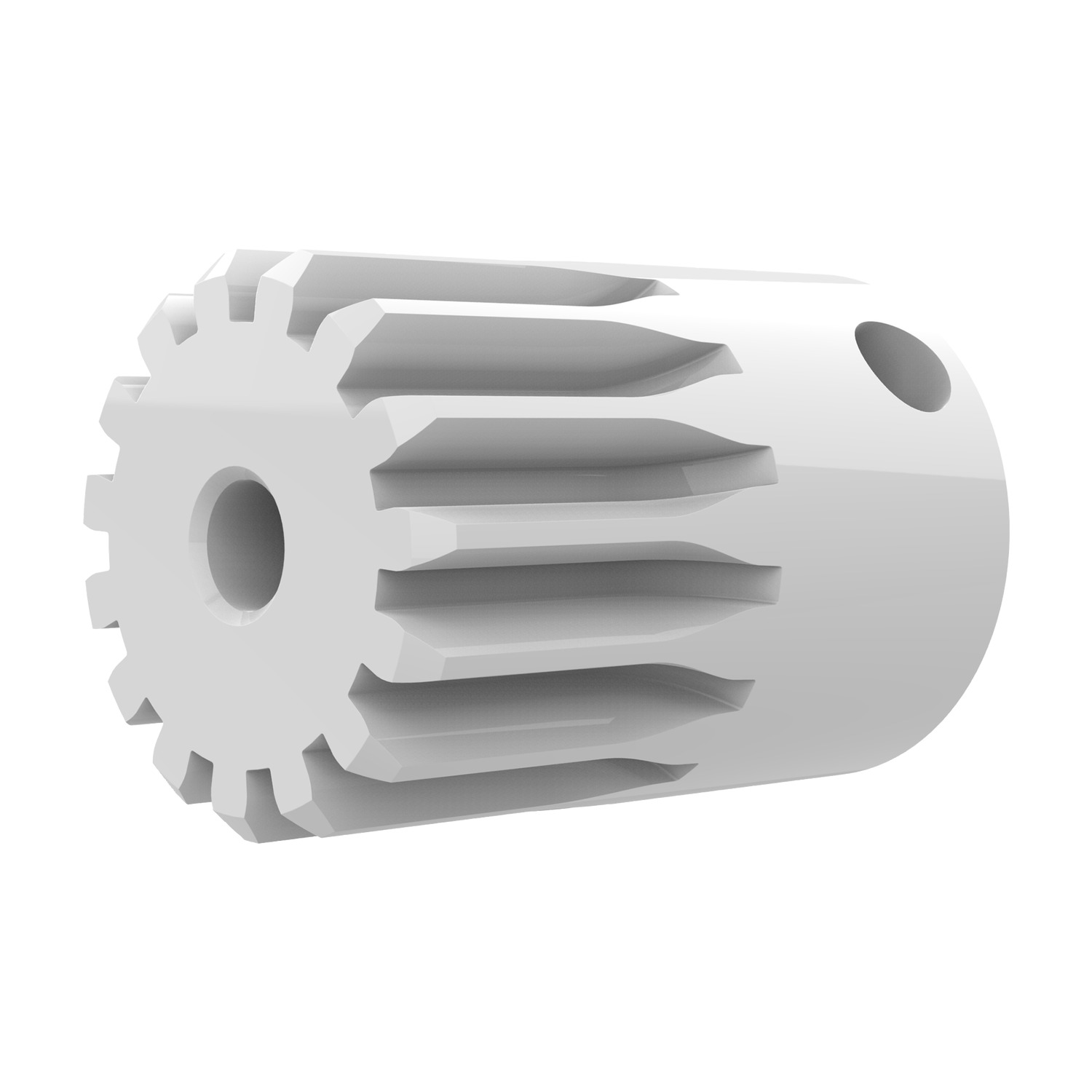 R5150.080-014 Spur Gear - Mod. 0.8 - 14 teeth - white 