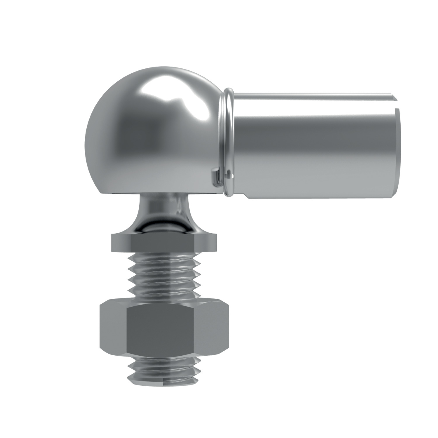 Stainless Ball and Socket Joints Stainless steel ball and socket joints. Manufactured to DIN 71802. Right hand thread.