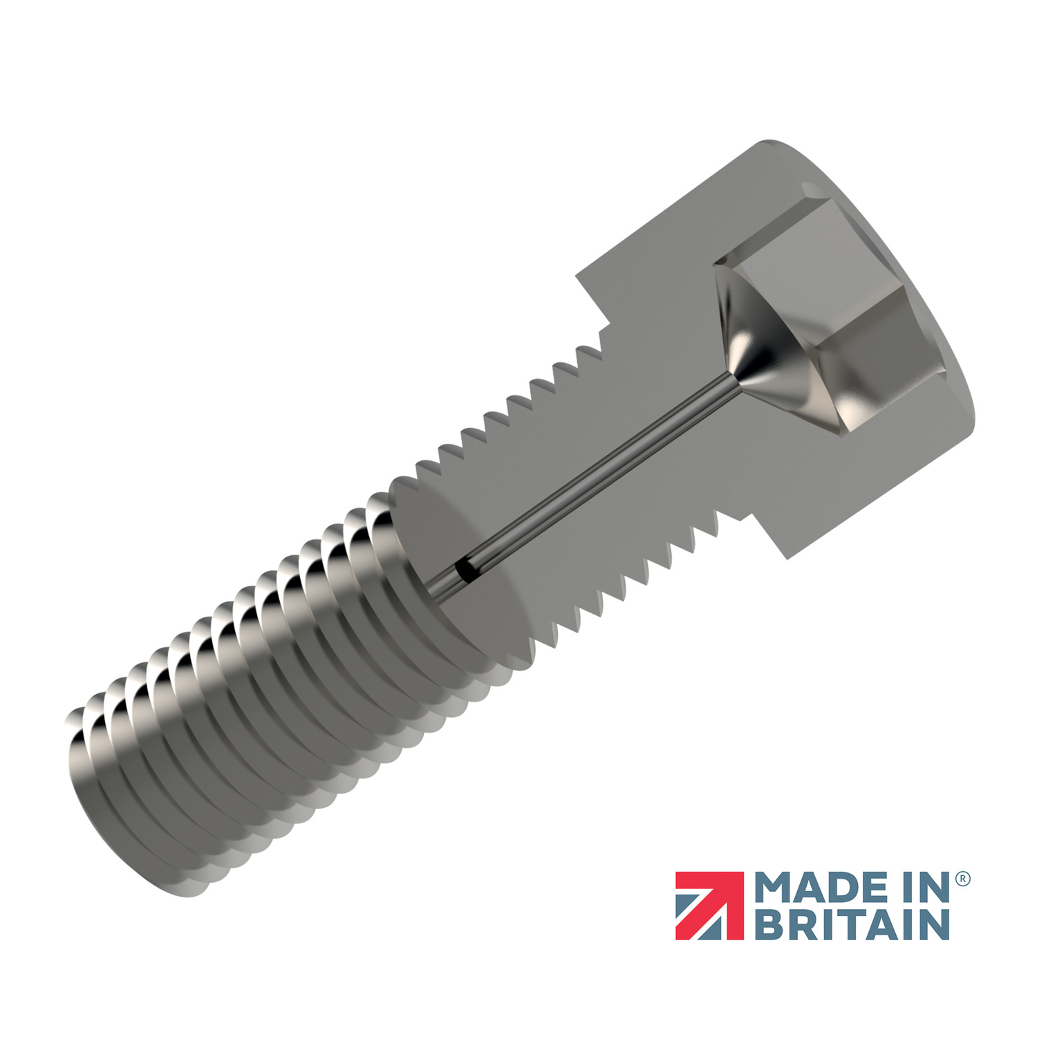 Vented Screws - Cap Head Hex drive cap head vented screws available in AISI 303 series stainless steel and in 316 series stainless (P0090.A4). To DIN 912.