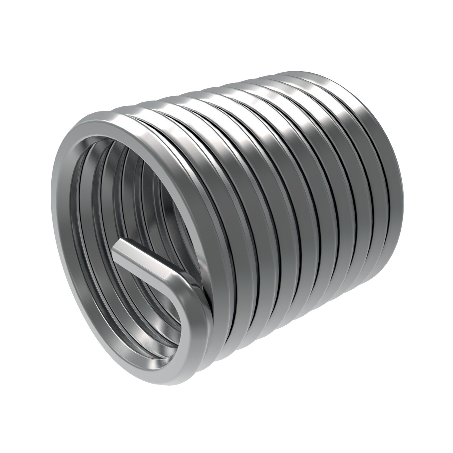 Wire Thread Inserts - Free Running Stainless steel A2. Threaded inserts are manufactured to DIN 8140-1A