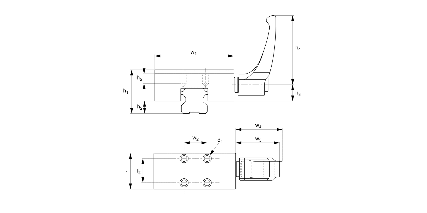 L1016.CL Rail Clamp