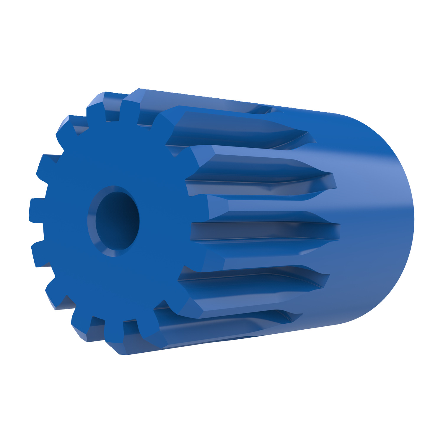 Spur Gears - Module 0.8 - Plastic Module 0.8 Spur Gear are available in steel, stainless steel, brass and thermoplastic polymer (polyacetal/POM). 10-120 teeth.