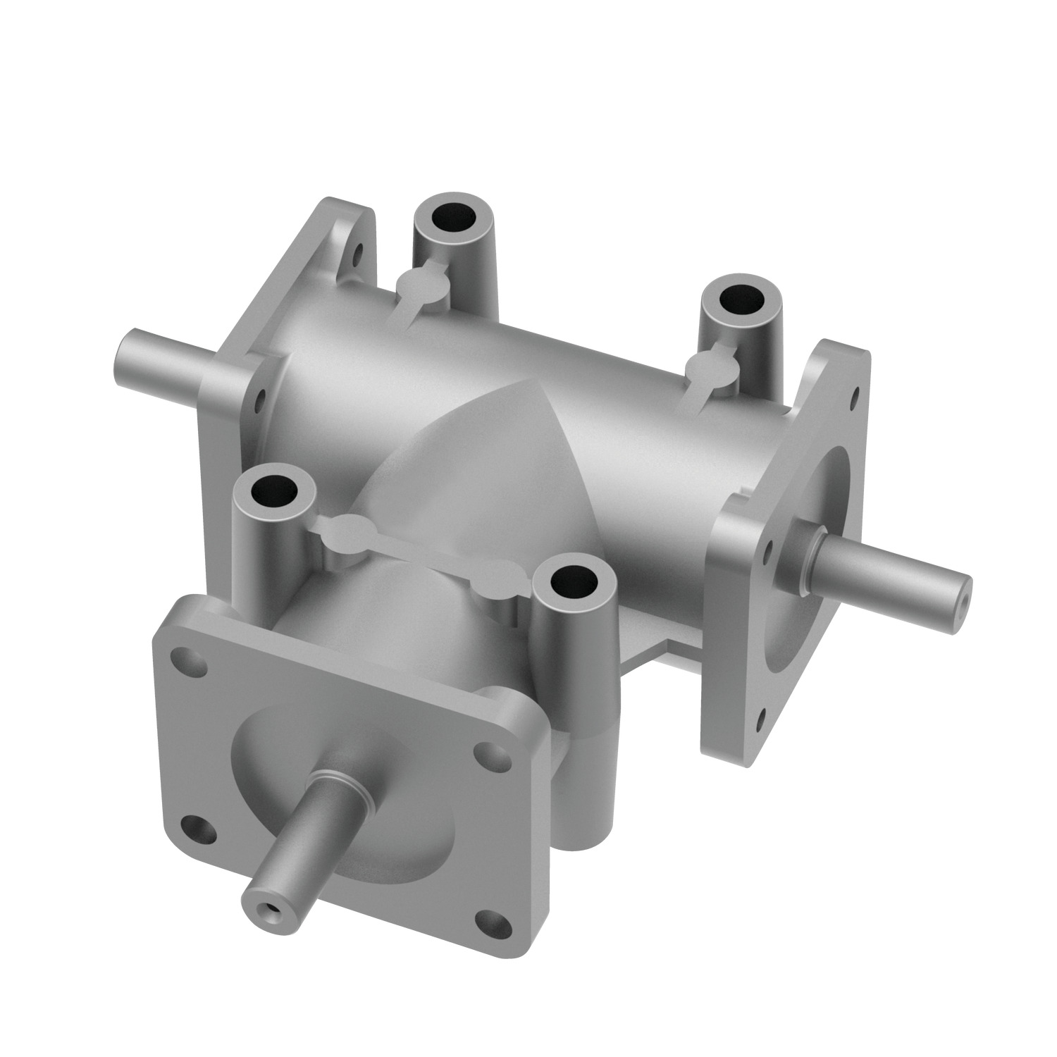 Right Angle Drives - 3 Shafts Normally used as speed reducers.