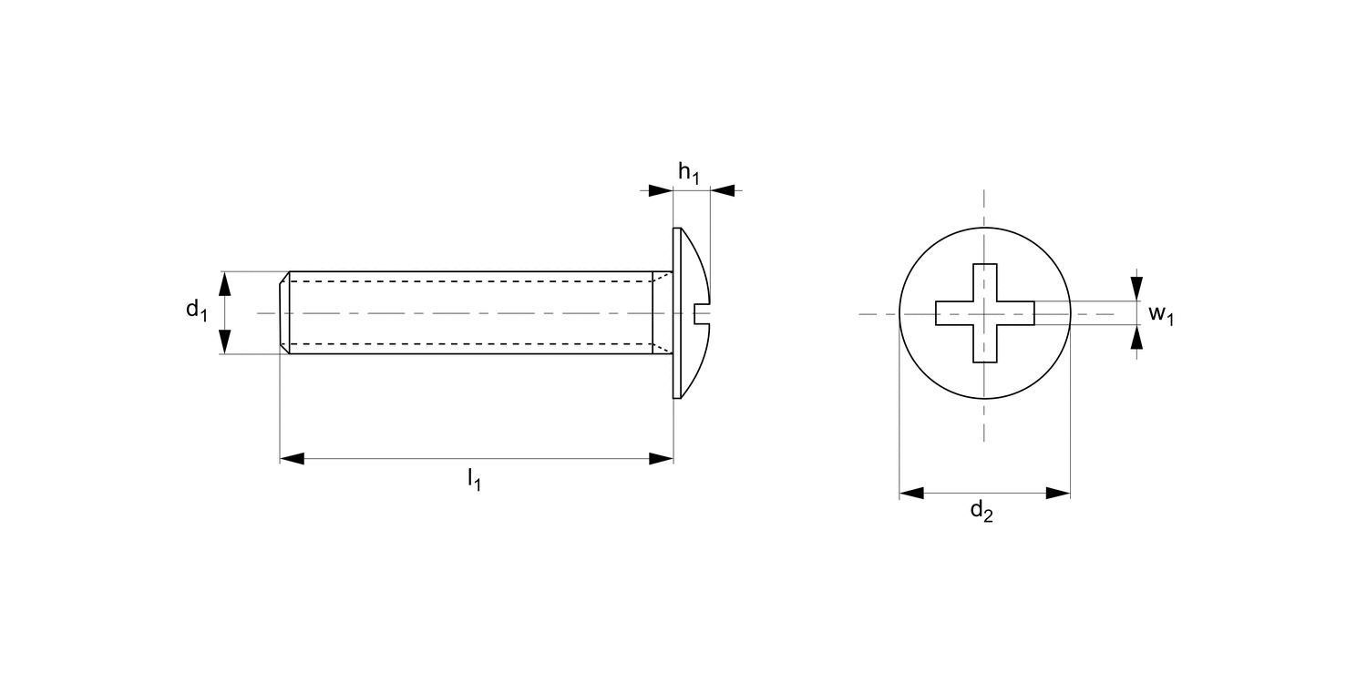 P0269.ZP Roofing Bolts