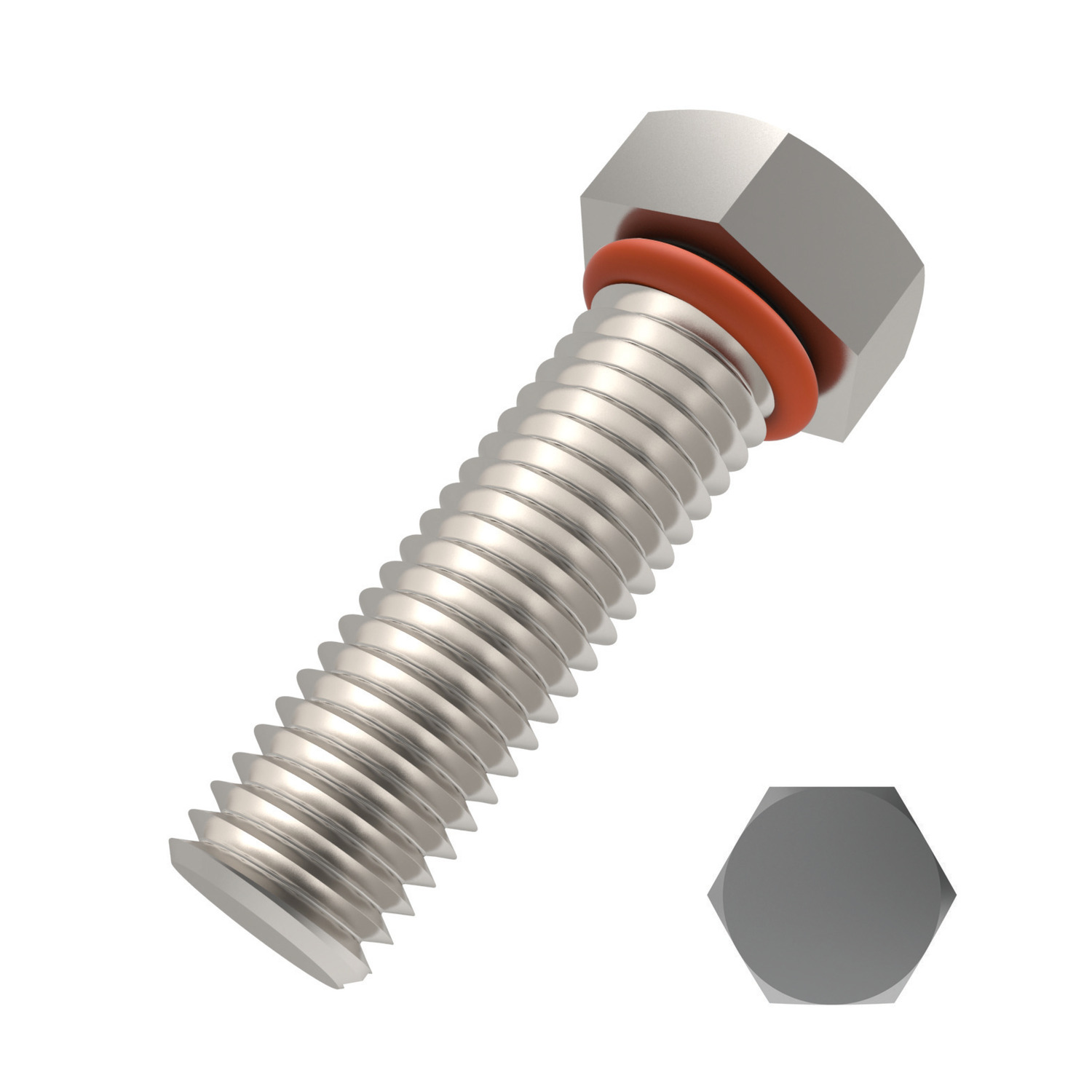 Integral Seal Bolts Integral seal bolt sizes range from M2 to M12.