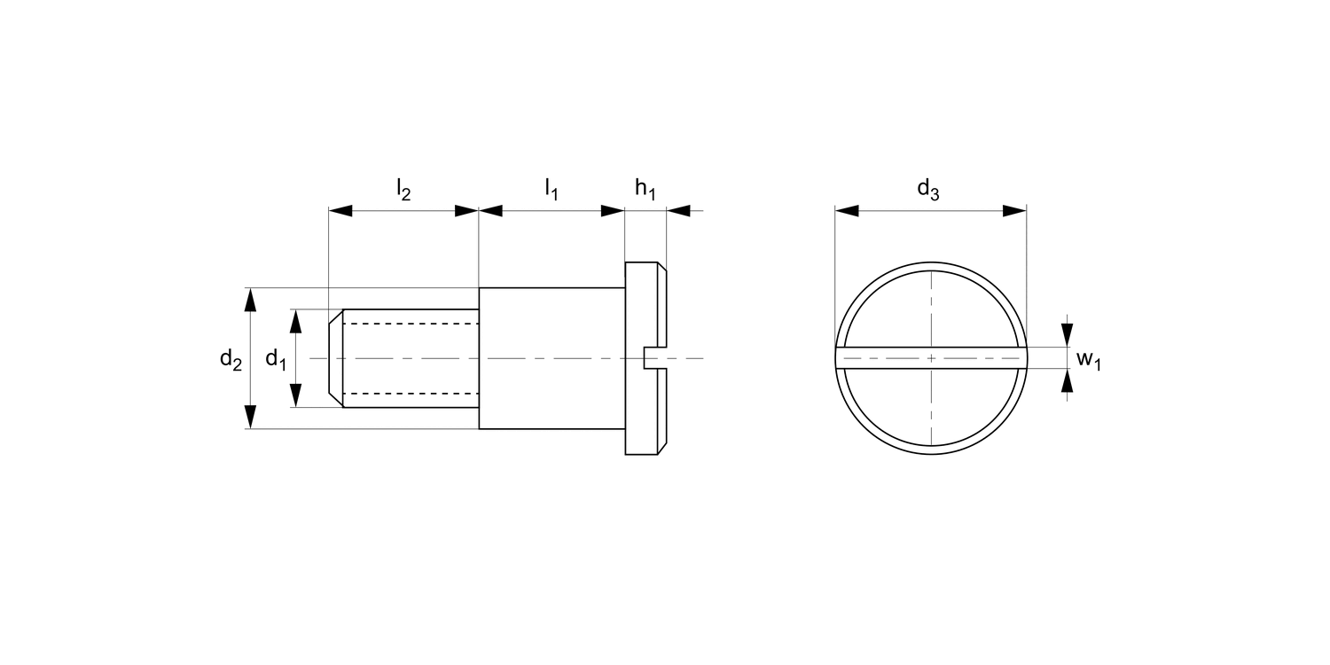 P0144.A2 Pan Head Shoulder Screws