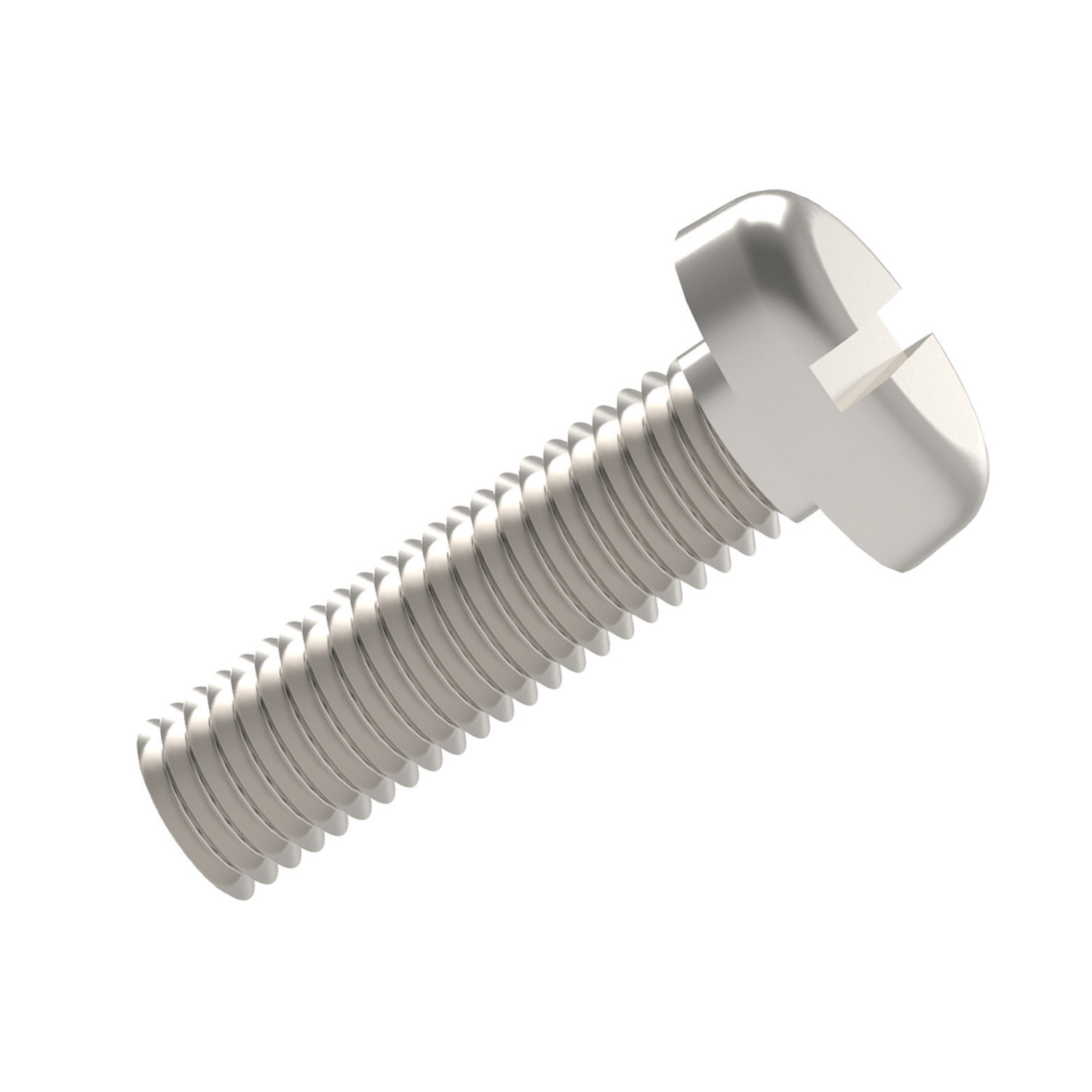 Slot Pan Head Screws Stainless steel A2. 
Pan head screws are manufactured to DIN 85.