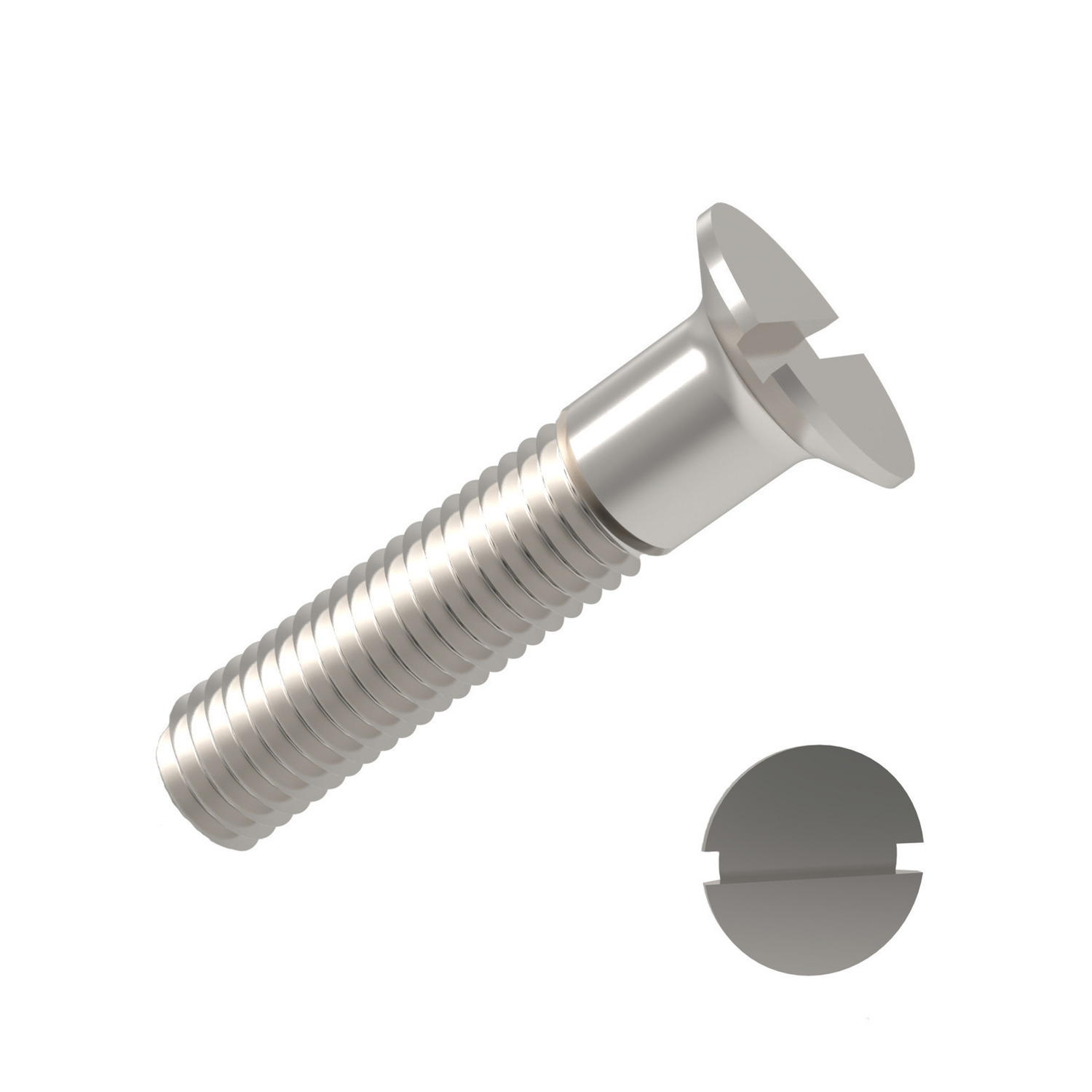 P0224.A4 Slot Countersunk Machine Screws