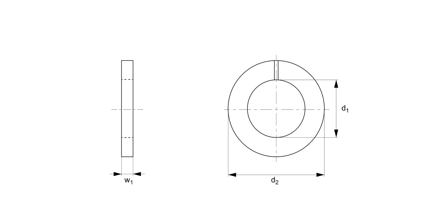 P0097.A2 Stainless Vented Washers