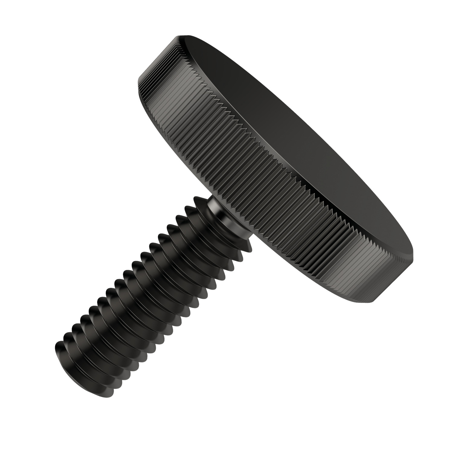 P0405.BL - Flat Knurled Thumb Screws