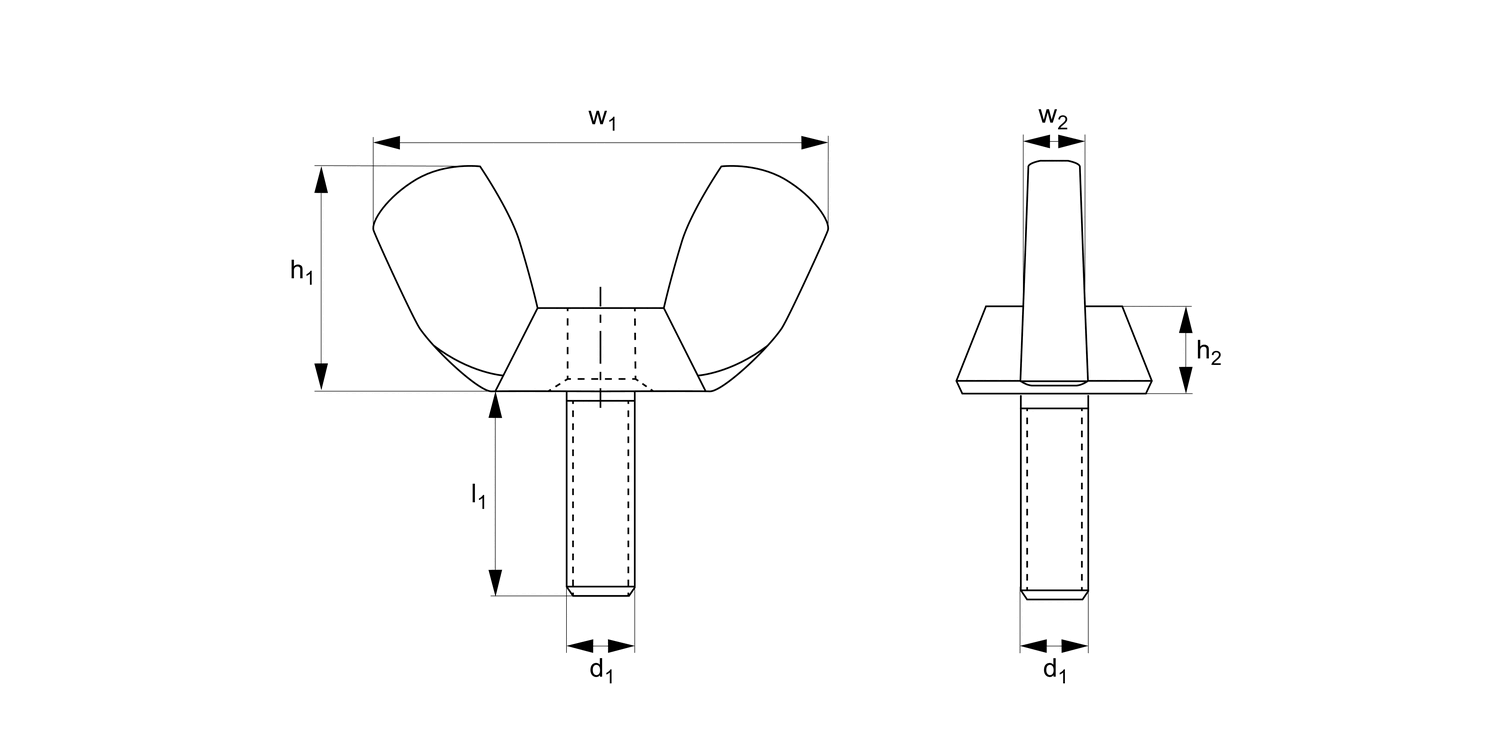 P0329.A4 Wing Screws